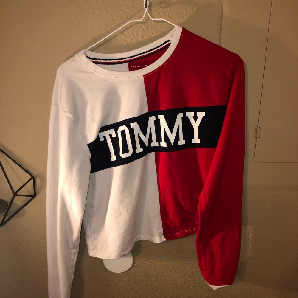 Tommy Hilfiger Long sleeve crop top